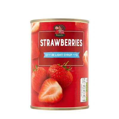 Κονσερβοποιημένη φράουλα σε σιρόπι
